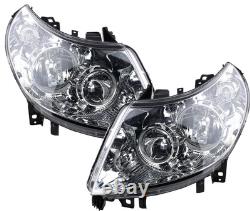 Phares Convient pour Fiat Ducato Kit à Gauche & Droite & Ampoule & Adaptateur