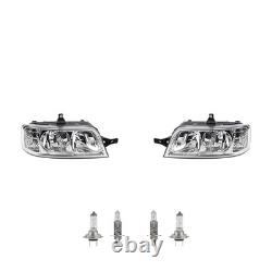 Phares Kit Convient pour Fiat Ducato 244 04/2002- Avec H7 H1 Gauche et Droite