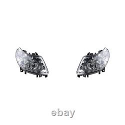 Phares Kit Halogène Convient pour Fiat Ducato 250 2011 2014 Gauche et Droite