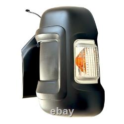 Rétroviseur Extérieur Kit Chauffé Clignotant pour Citroen Jumper Fiat Ducato