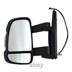Rétroviseur Extérieur Kit Chauffé Clignotant pour Citroen Jumper Fiat Ducato