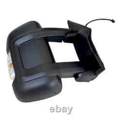 Rétroviseur Extérieur Kit Chauffé Clignotant pour Citroen Jumper Fiat Ducato