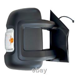 Rétroviseur Extérieur Kit Chauffé Clignotant pour Citroen Jumper Fiat Ducato