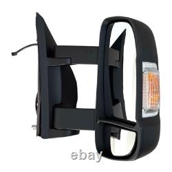 Rétroviseur Extérieur Kit Chauffé Clignotant pour Citroen Jumper Fiat Ducato