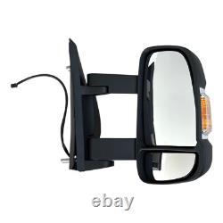 Rétroviseur Extérieur Kit Chauffé Clignotant pour Citroen Jumper Fiat Ducato