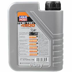 Révision Filtre LIQUI MOLY Huile 7L 5W-30 Pour Fiat Doblo Grand Espace Limousine