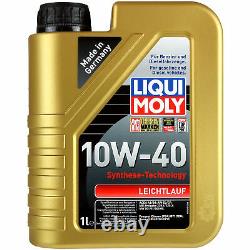 Sketch D'Inspection Filtre LIQUI MOLY Huile 6L 10W-40 Fiat Ducato