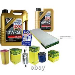 Sketch D'Inspection Filtre LIQUI MOLY Huile 6L 10W-40 Pour Fiat De