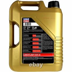 Sketch D'Inspection Filtre LIQUI MOLY Huile 6L 10W-40 Pour Fiat De