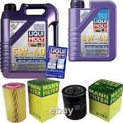 Sketch D'Inspection Filtre LIQUI MOLY Huile 6L 5W-40 pour Fiat Ducato Bus 230