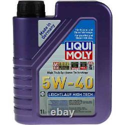 Sketch D'Inspection Filtre LIQUI MOLY Huile 6L 5W-40 pour Fiat Ducato Bus 230