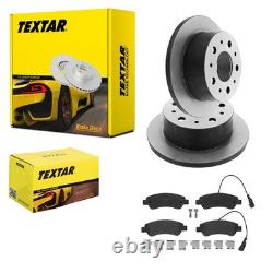 TEXTAR Kit Freins Disques + Plaquettes Arrière FIAT Ducato Jumper Boxer 250