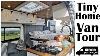 Van Tour Off Grid Tiny Home In A Fiat Ducato Camper Conversion