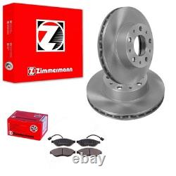 ZIMMERMANN Kit Disques De Frein + Plaquettes Avant Pour FIAT DUCATO Boxer Jumper